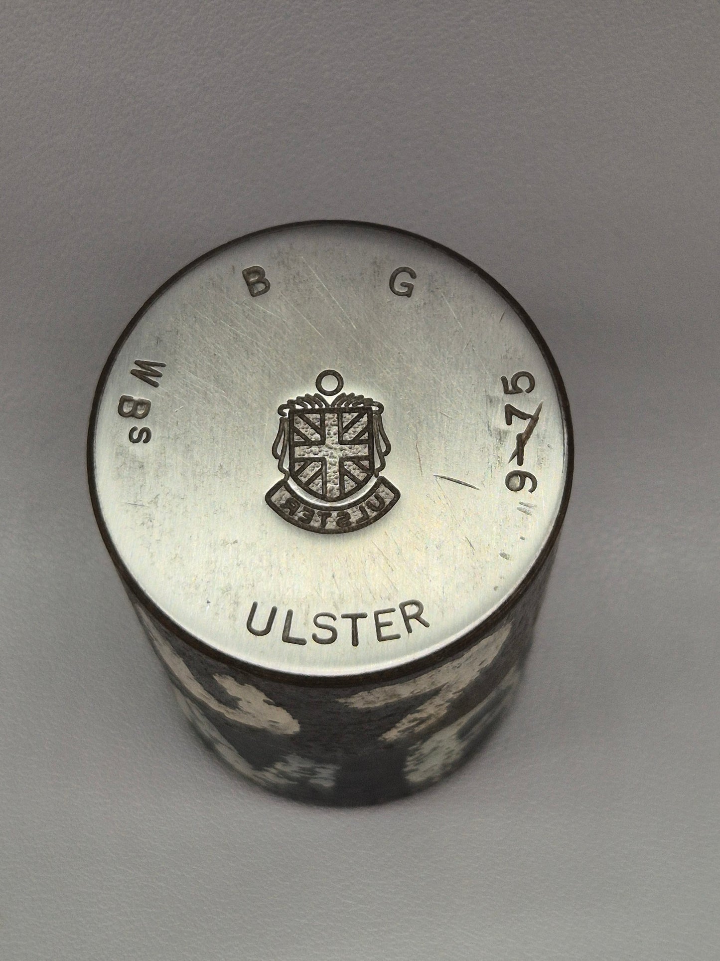 Vintage Steel Stamp - Silver Charm Making Die Stamp ULSTER Industrial