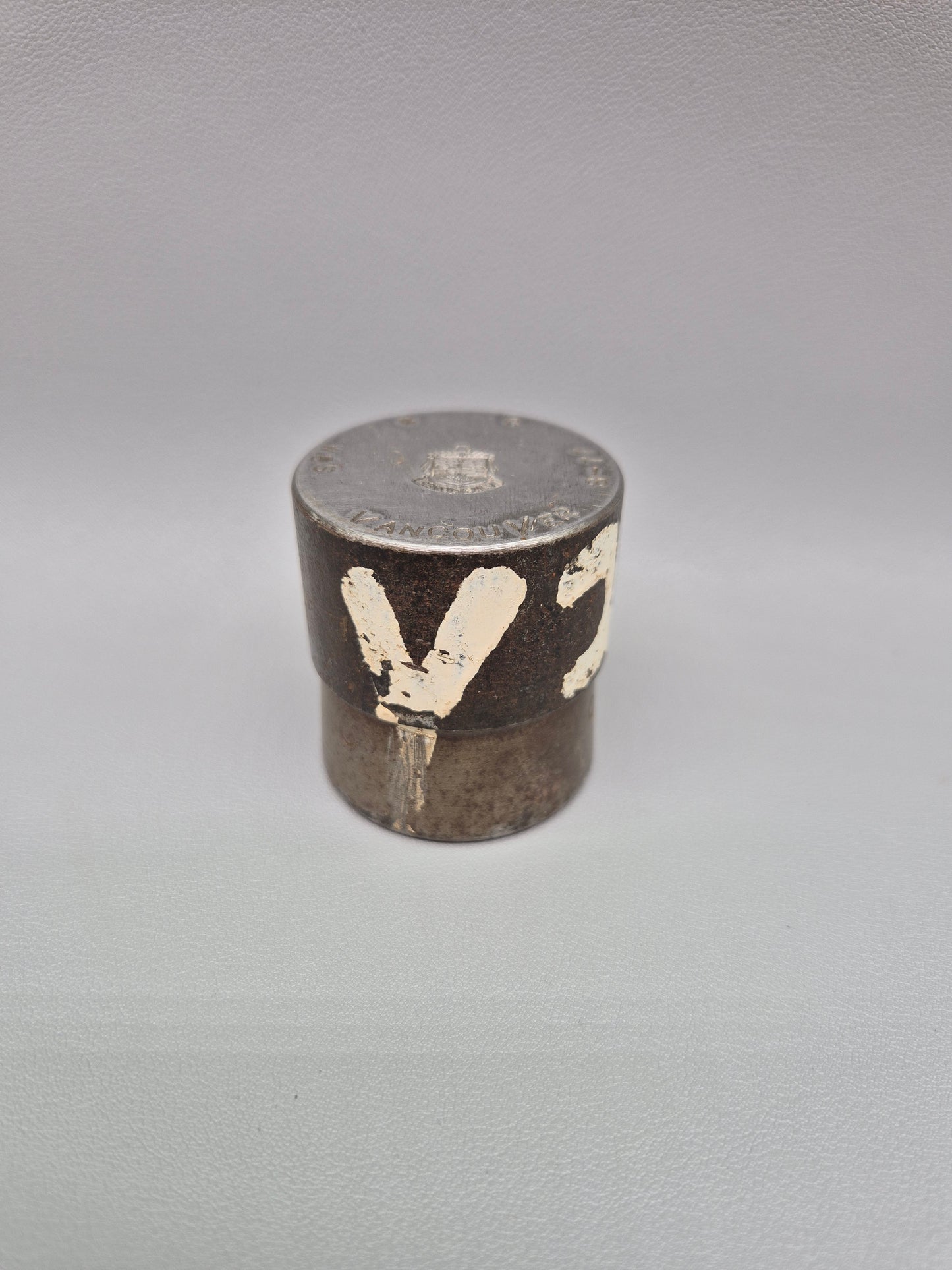 Vintage Silver Charm Making Die Stamp VANCOUVER Industrial