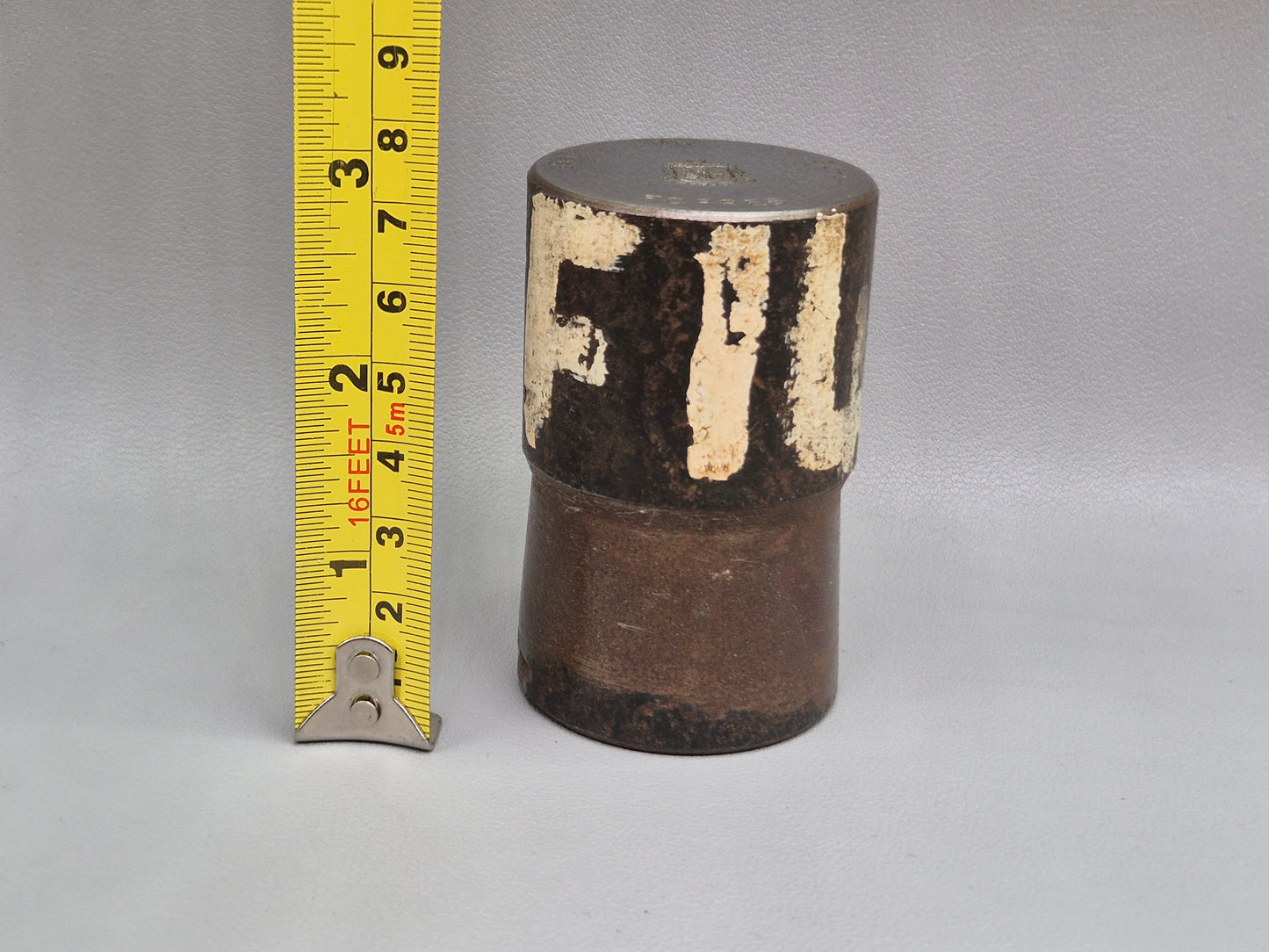 Vintage Steel Stamp - Silver Charm Making Die Stamp FORRES Scotland Industrial