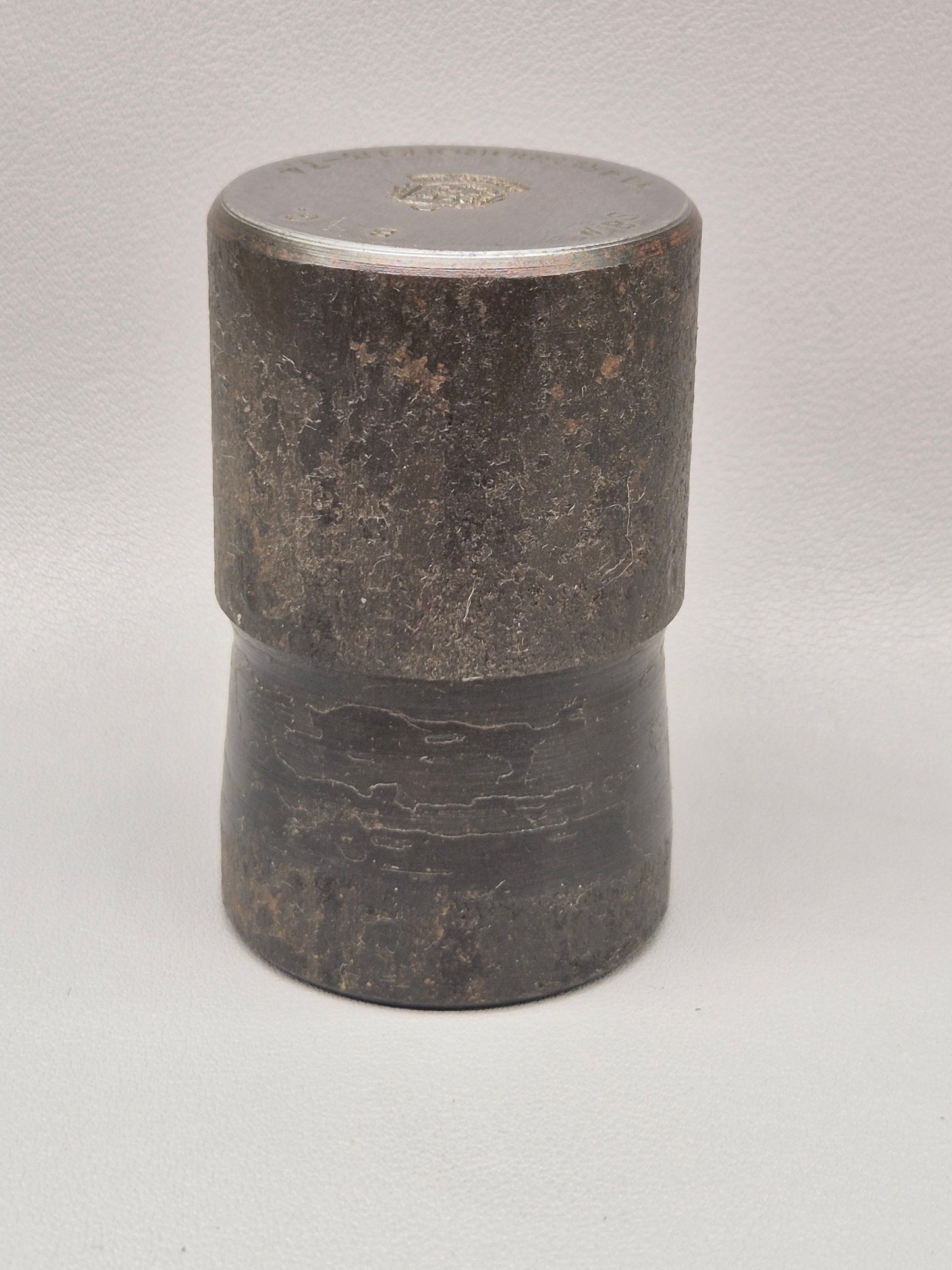 Vintage Steel Stamp - Silver Charm Making Die Stamp KNARESBOROUGH North Yorkshire Industrial