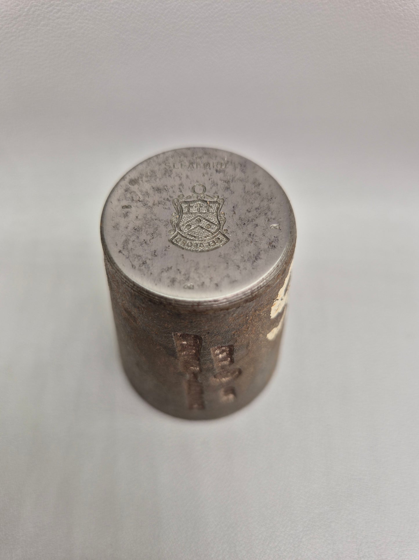 Vintage Steel Stamp - Silver Charm Making Die Stamp SLEAFORD Industrial