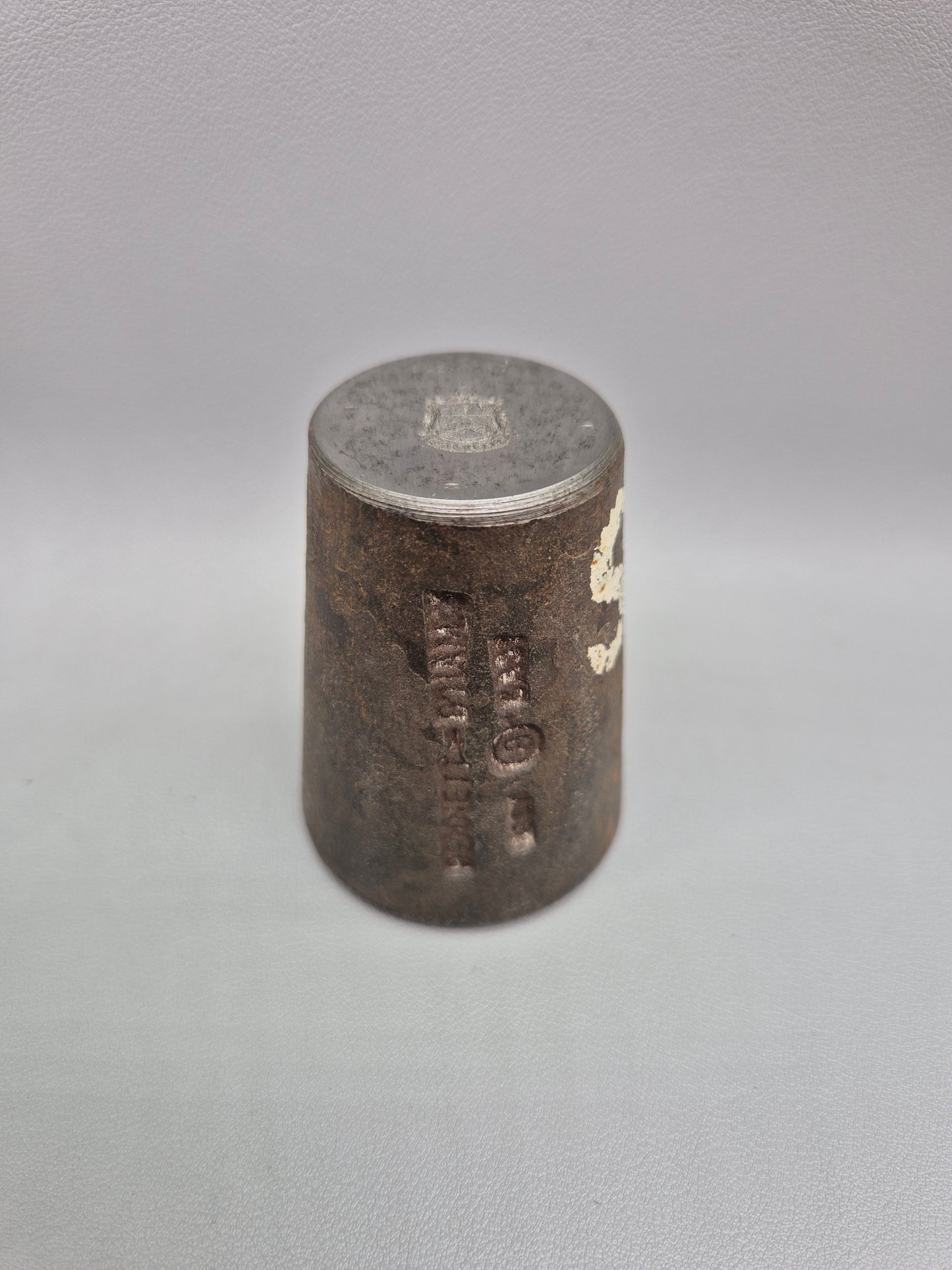 Vintage Steel Stamp - Silver Charm Making Die Stamp SLEAFORD Industrial
