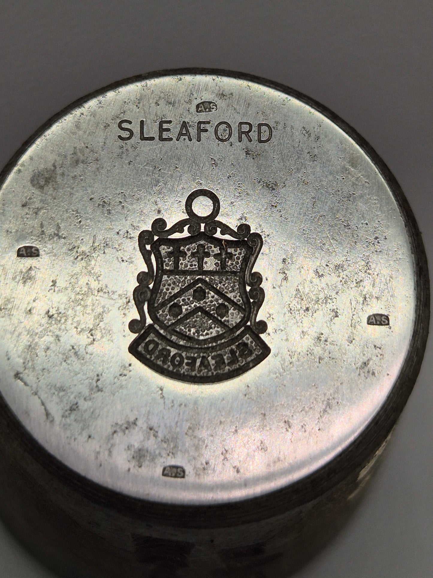Vintage Steel Stamp - Silver Charm Making Die Stamp SLEAFORD Industrial