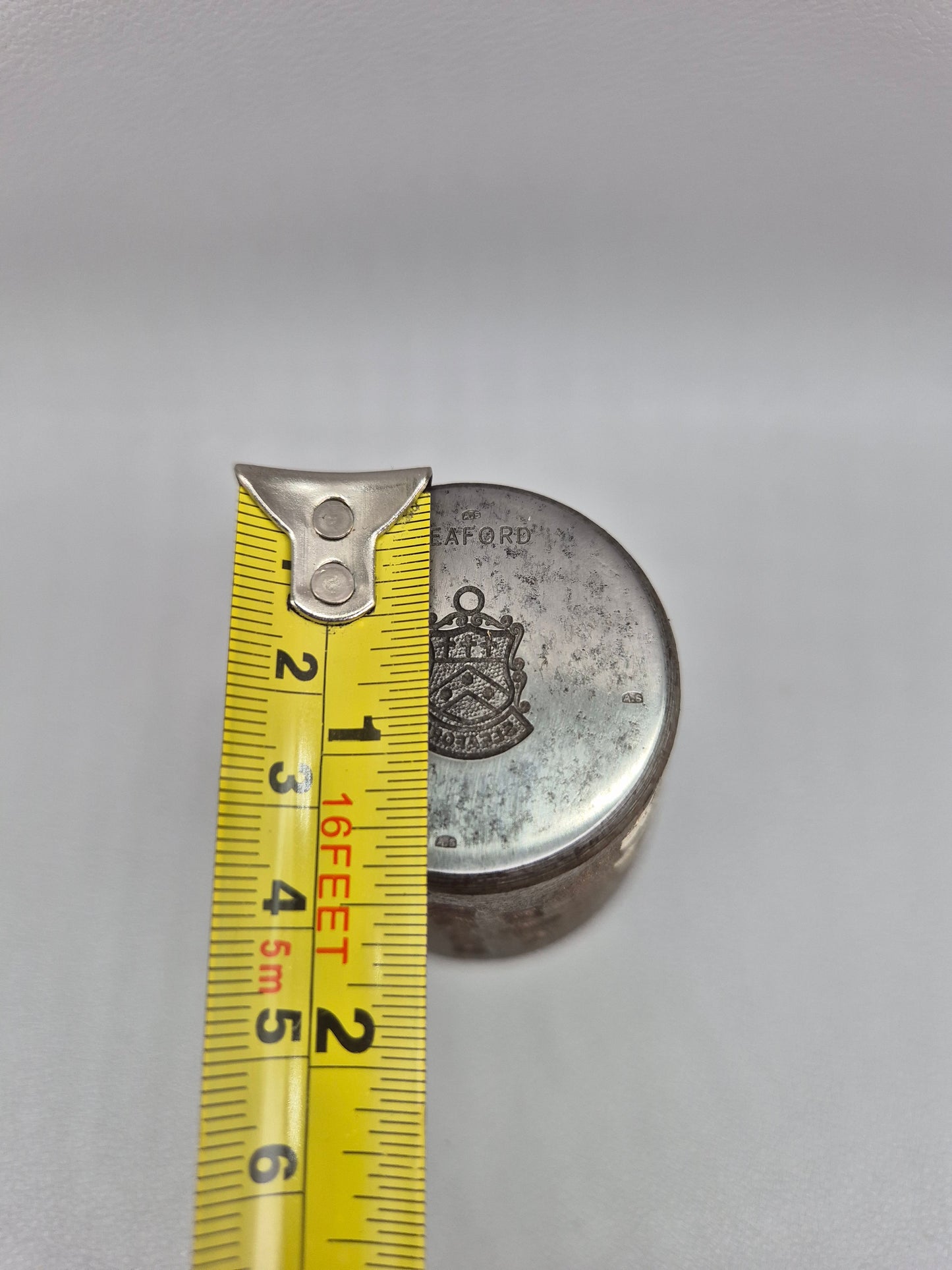 Vintage Steel Stamp - Silver Charm Making Die Stamp SLEAFORD Industrial