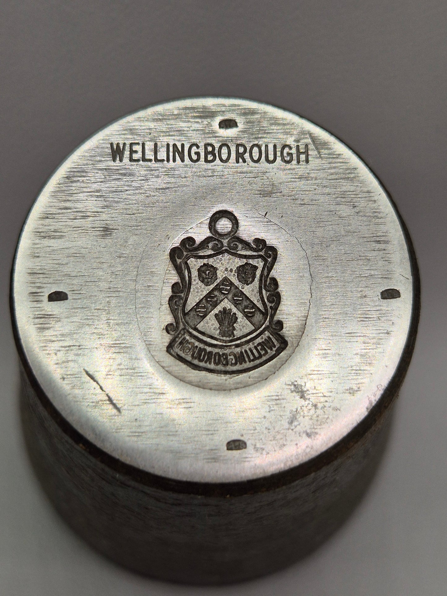 MVintage Steel Stamp - Silver Charm Making Die Stamp WELLINGBOROUGH Industrial