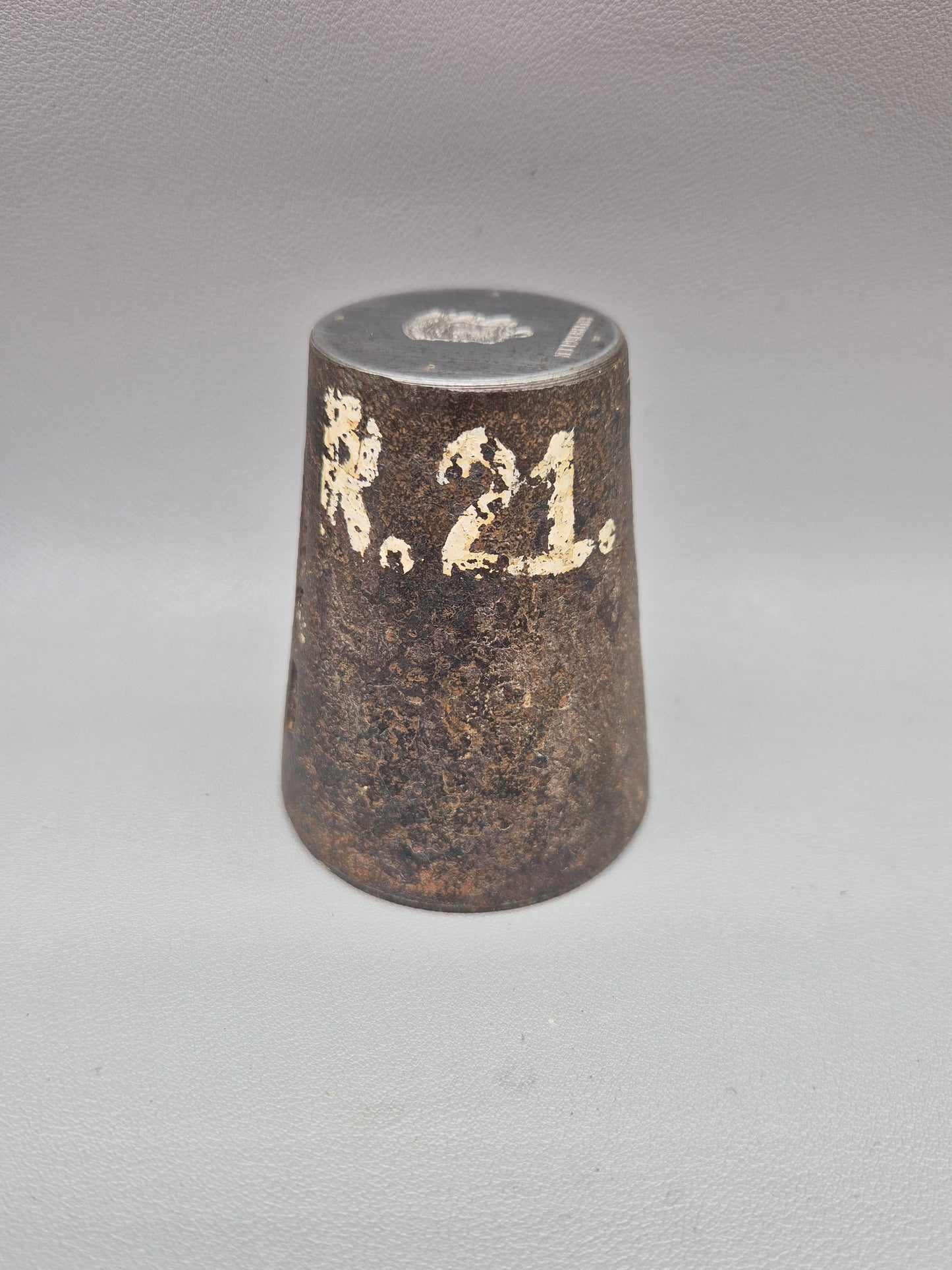 Vintage Steel Stamp - Silver Charm Making Die Stamp RUTHERGLEN Industrial