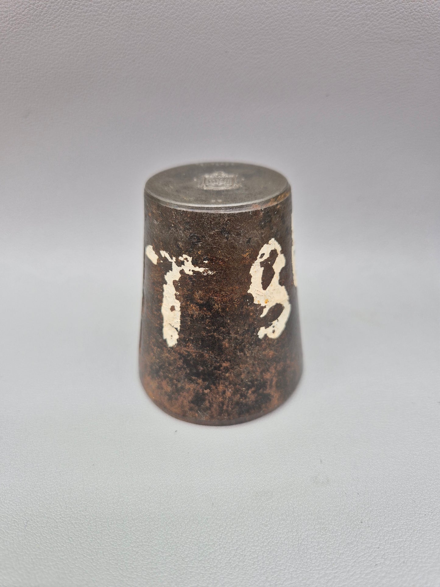 Vintage Steel Stamp - Silver Charm Making Die Stamp TENTERDEN Industrial