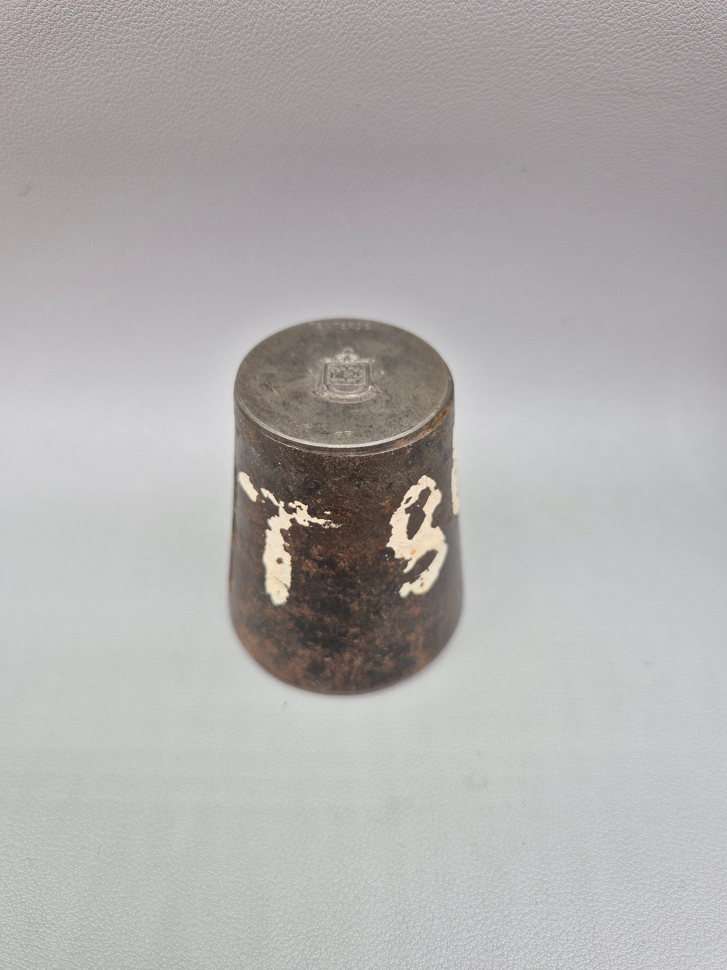 Vintage Steel Stamp - Silver Charm Making Die Stamp TENTERDEN Industrial
