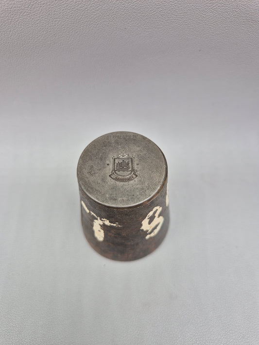Vintage Steel Stamp - Silver Charm Making Die Stamp TENTERDEN Industrial