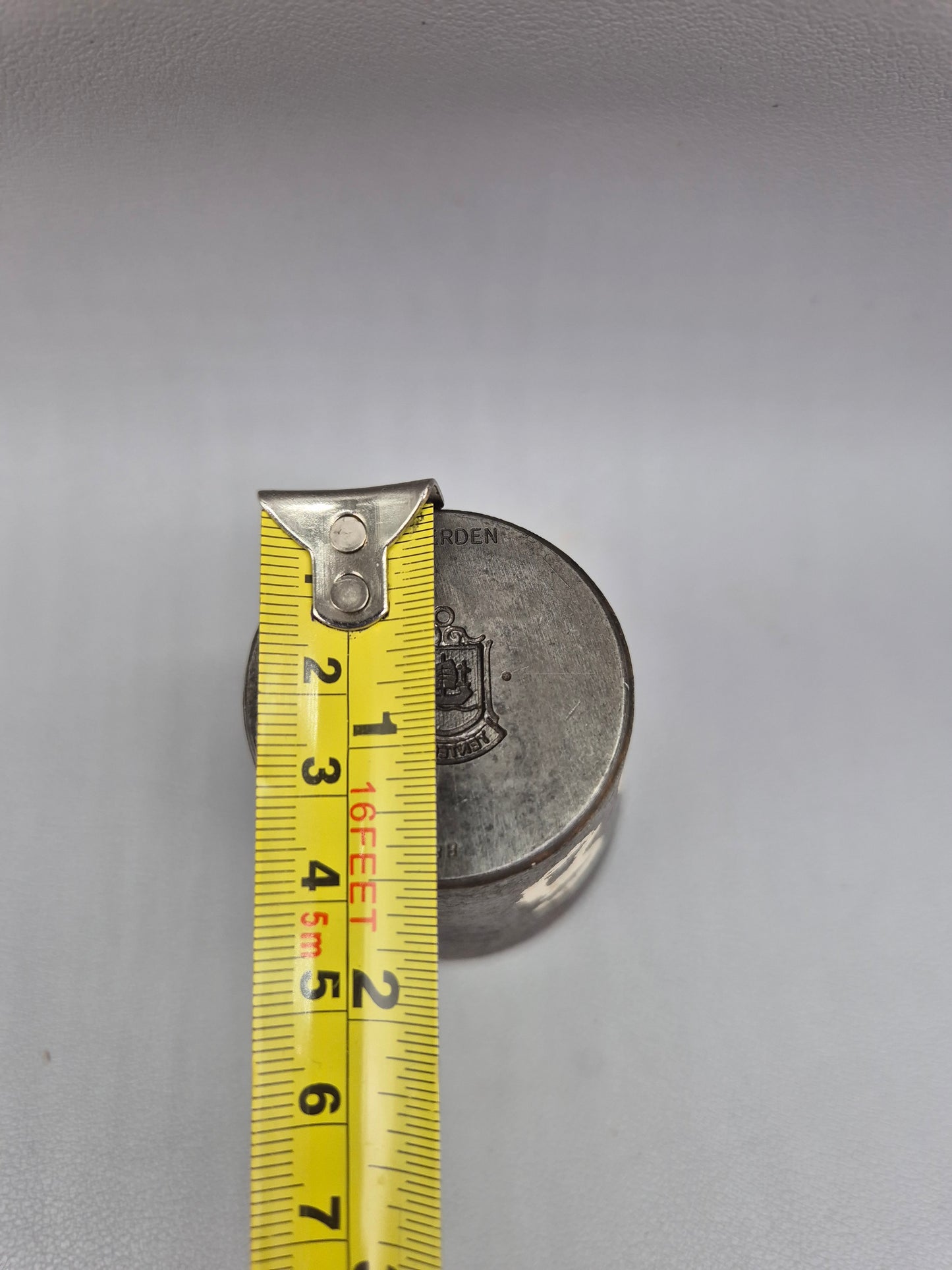Vintage Steel Stamp - Silver Charm Making Die Stamp TENTERDEN Industrial