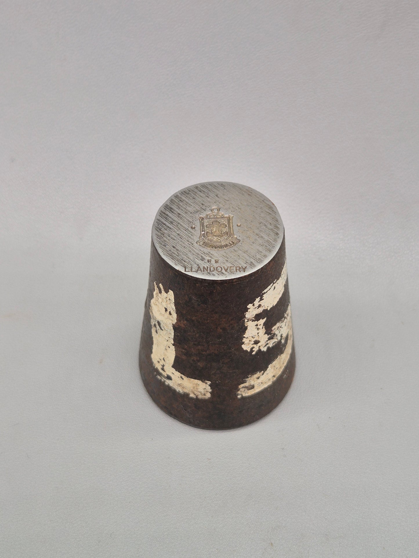 Vintage Steel Stamp - Silver Charm Making Die Stamp  CHIPPENHAM Industrial. Price Includes Postage