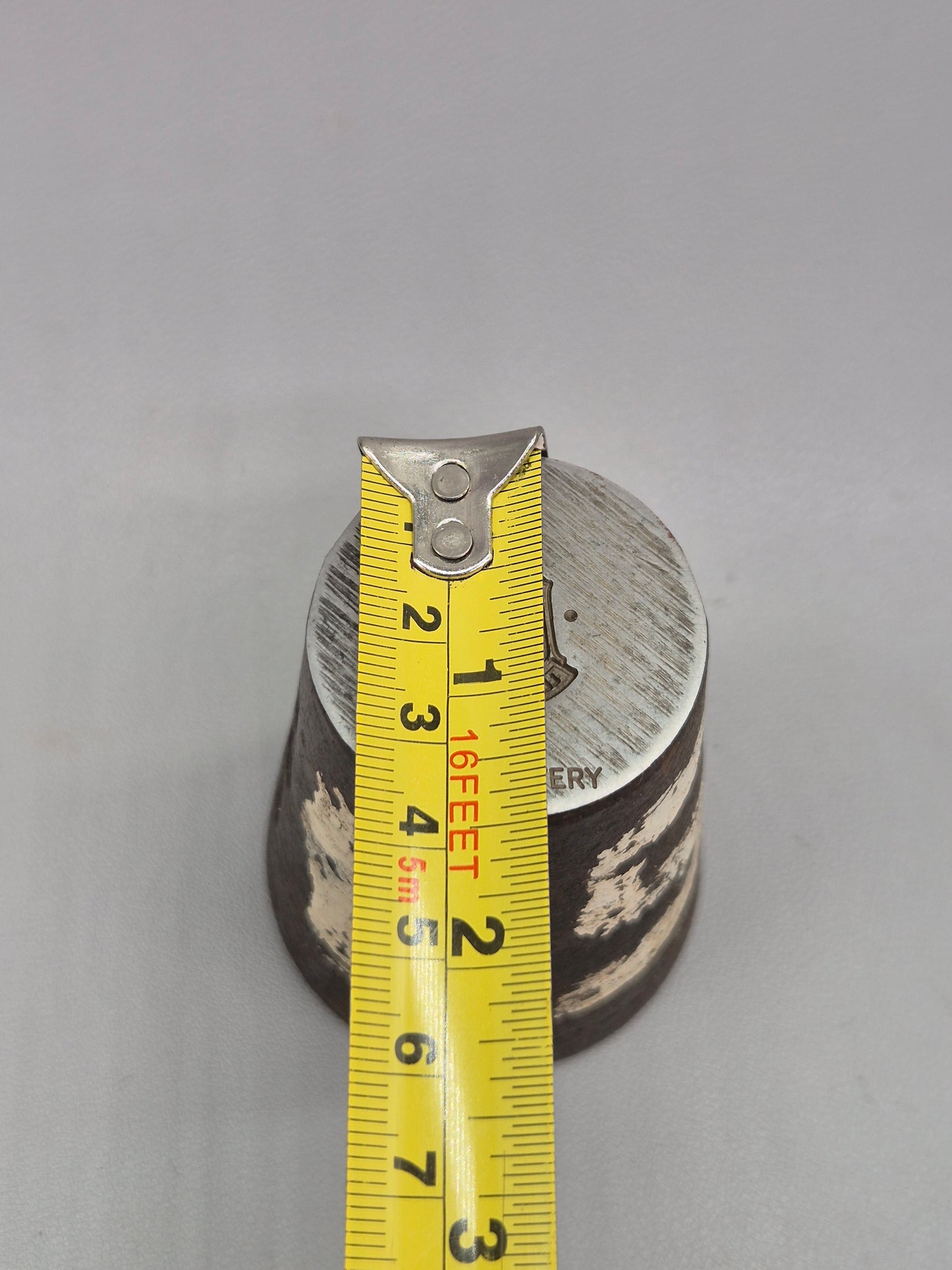 Vintage Steel Stamp - Silver Charm Making Die Stamp  CHIPPENHAM Industrial. Price Includes Postage