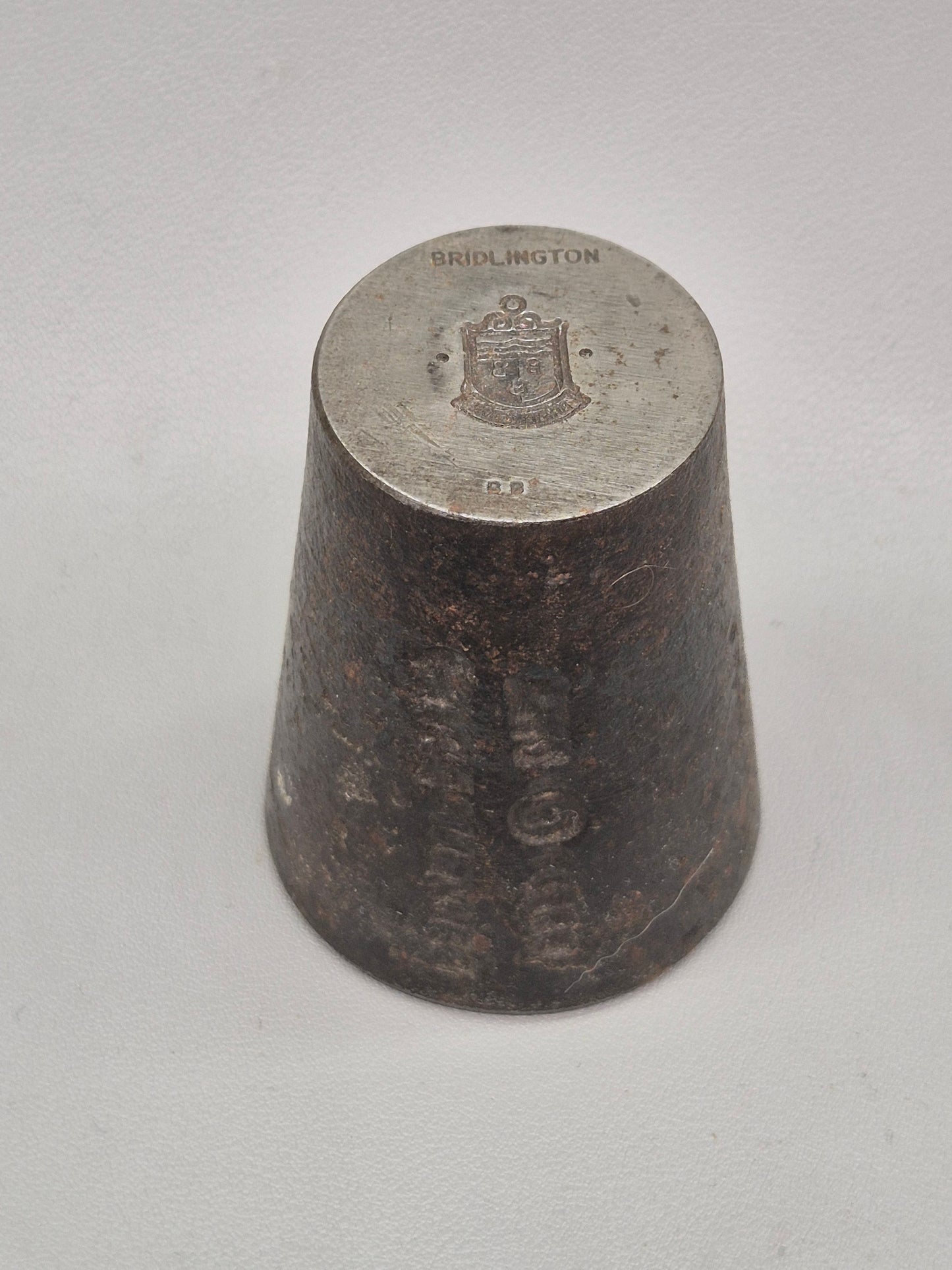 Vintage Steel Stamp - Silver Charm Making Die Stamp BRIDLINGTON Industrial. Price Includes Postage
