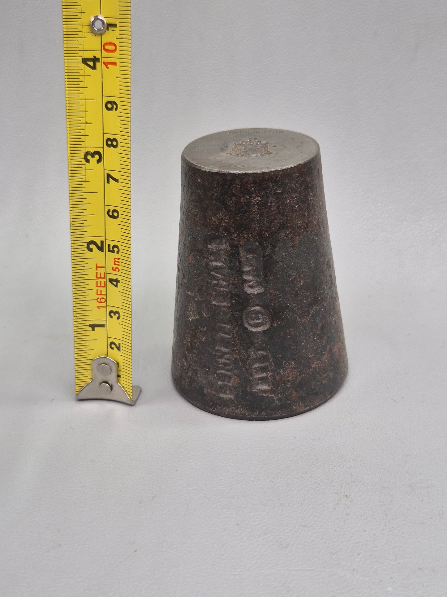 Vintage Steel Stamp - Silver Charm Making Die Stamp BRIDLINGTON Industrial. Price Includes Postage
