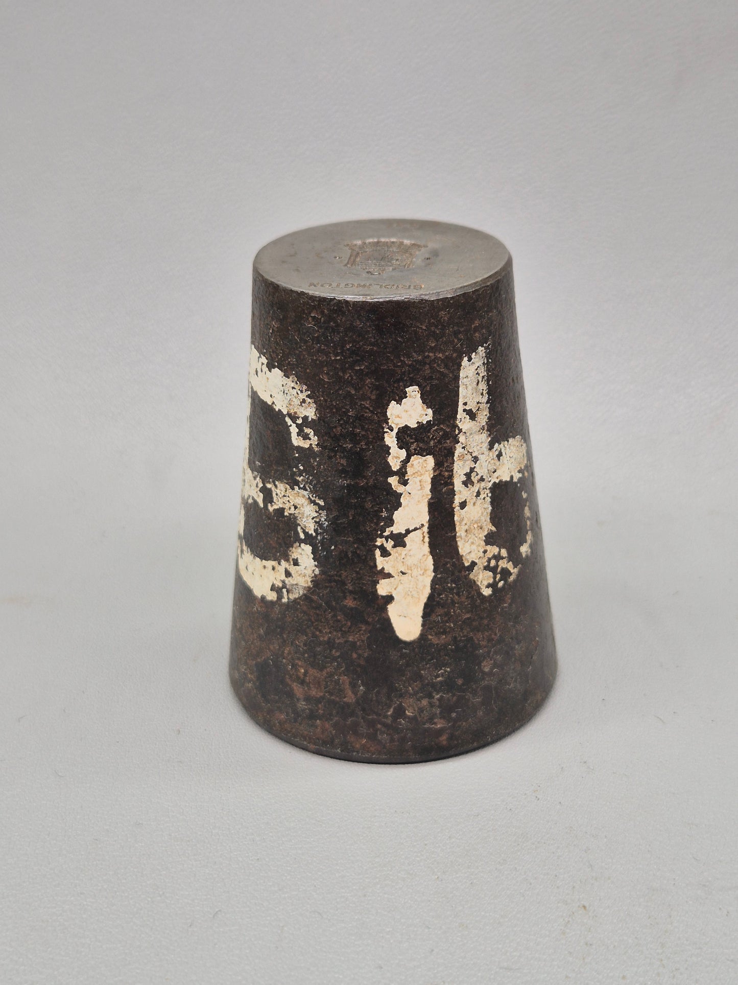 Vintage Steel Stamp - Silver Charm Making Die Stamp BRIDLINGTON Industrial. Price Includes Postage