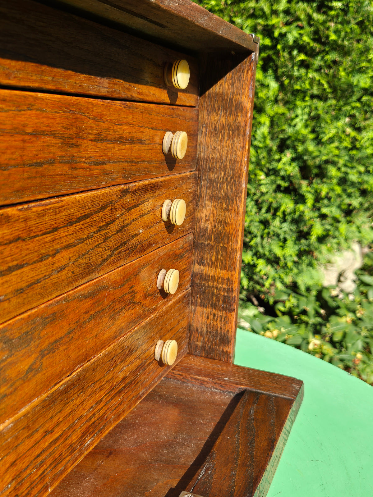 Vintage Engineers Cabinet Tool Chest 5 Drawers Tool Cabinet