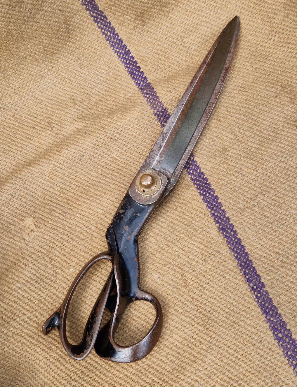 Antique 19th C Wilkinson & Son 15" Scissors