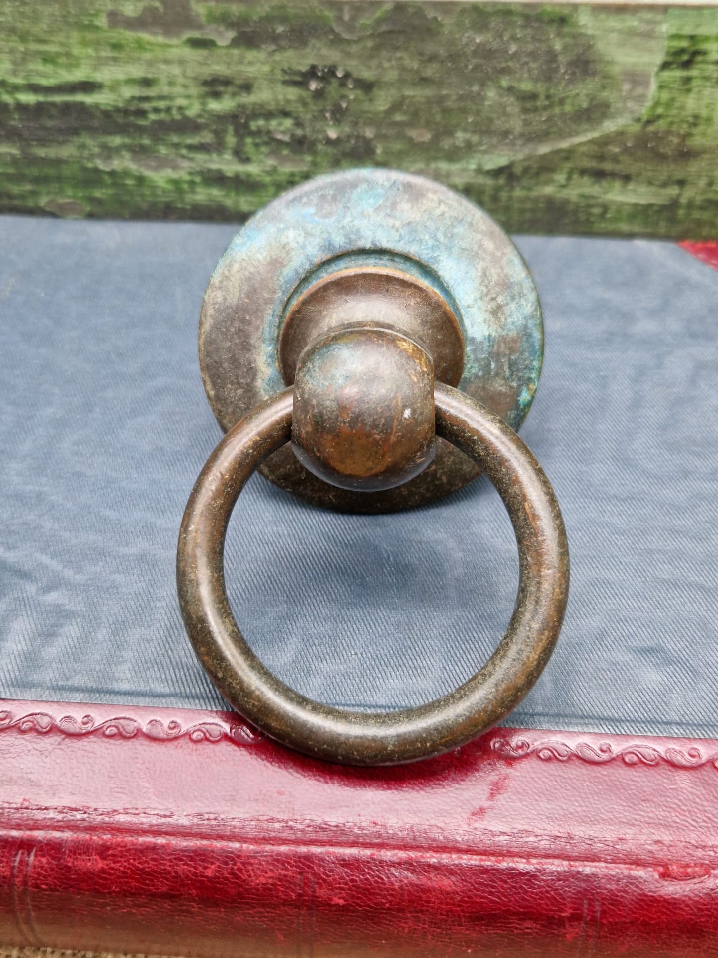 Victorian Brass Equestrian Stable Horse Tethering Ring