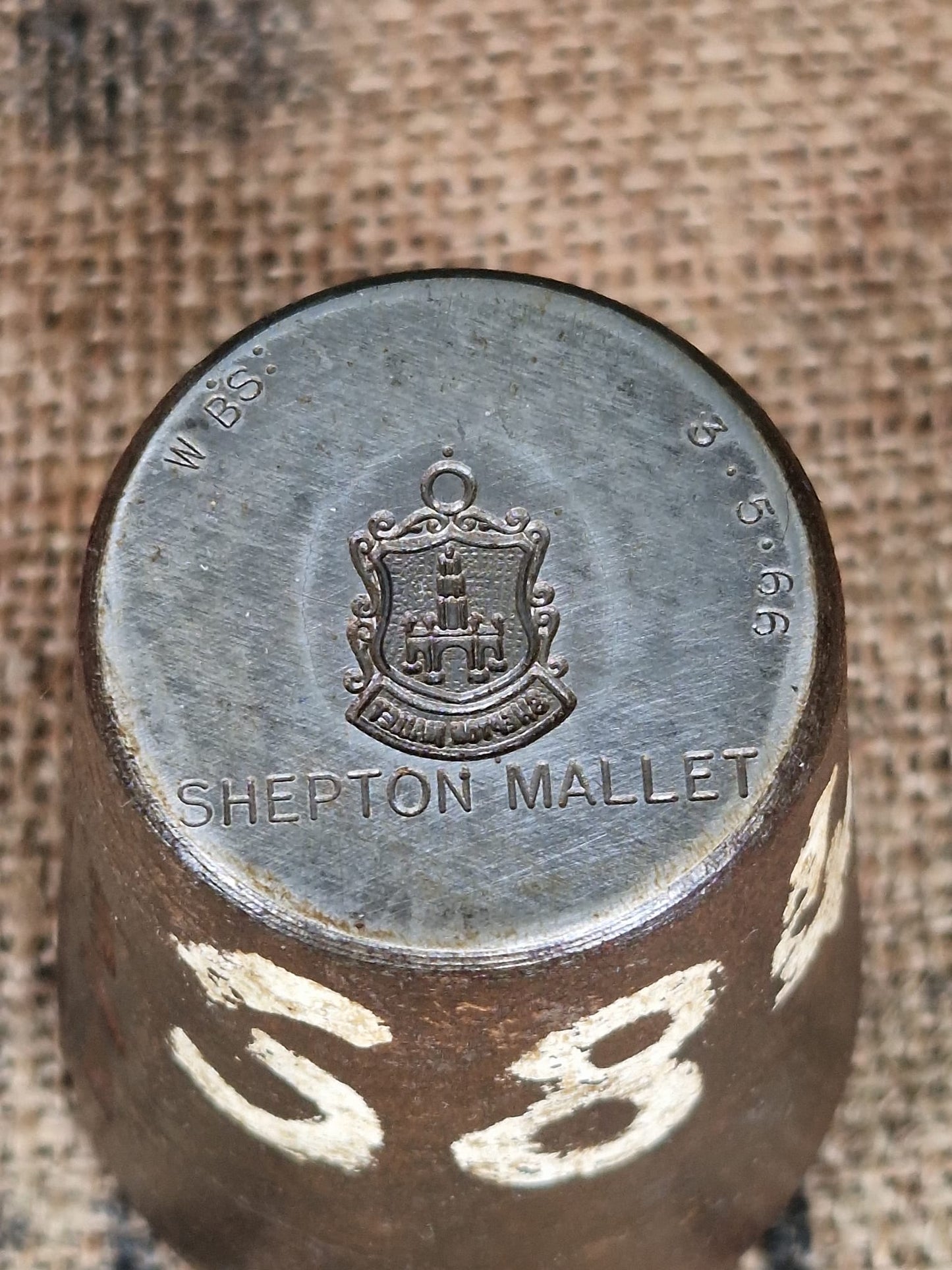 Vintage Silver Charm SHEPTON MALLET Metal Die Stamp Making Industrial