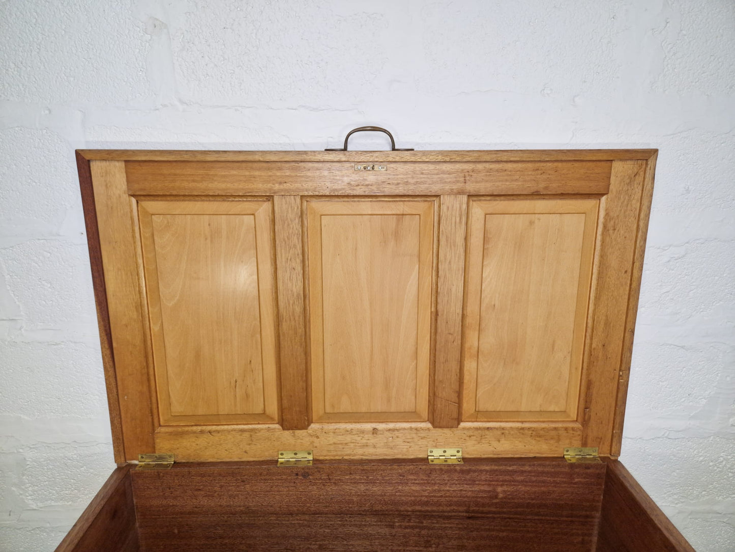 Vintage Large Blanket Storage Box