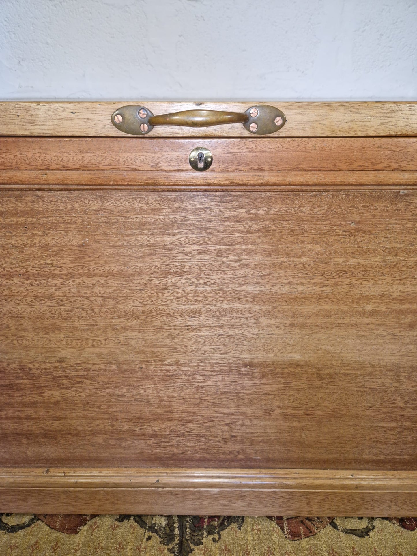 Vintage Large Blanket Storage Box