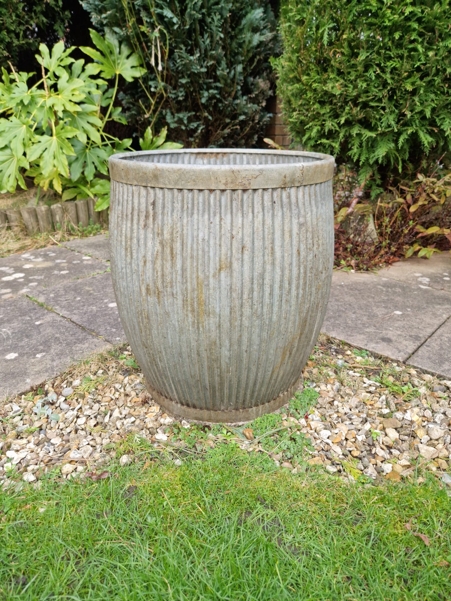 Vintage Victa Galvanised Dolly Tub