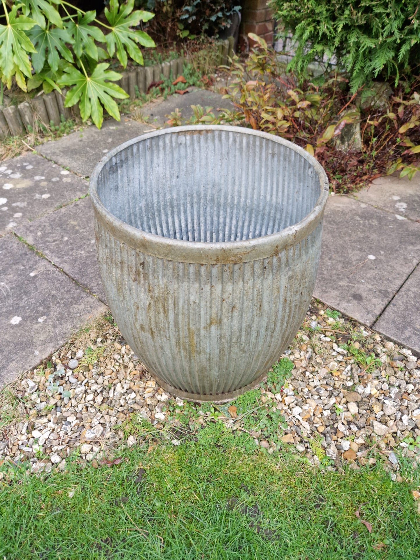 Vintage Victa Galvanised Dolly Tub