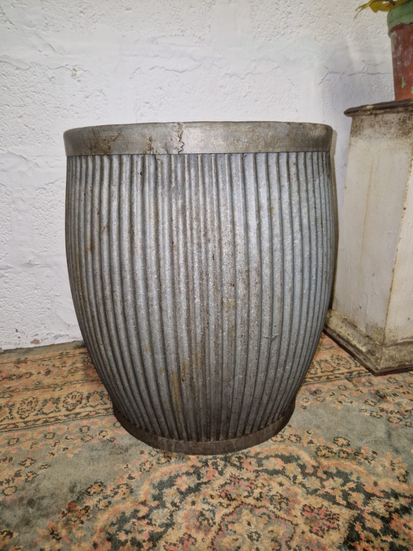 Vintage Victa Galvanised Dolly Tub