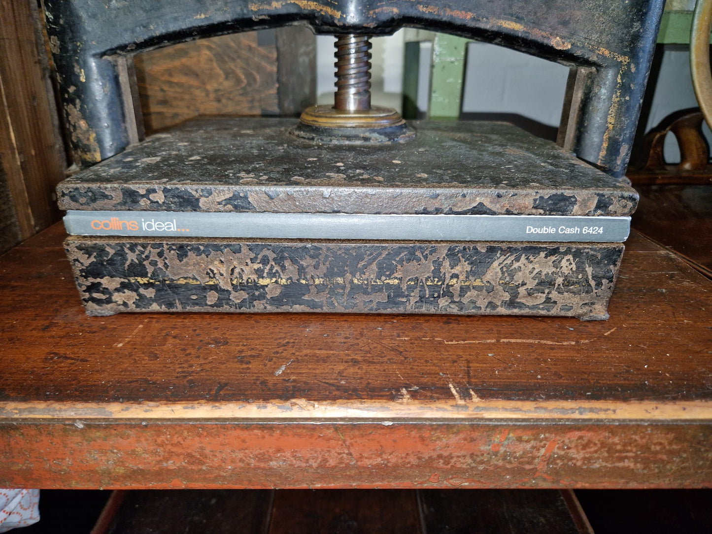 Antique Book Binding Press Flower Press