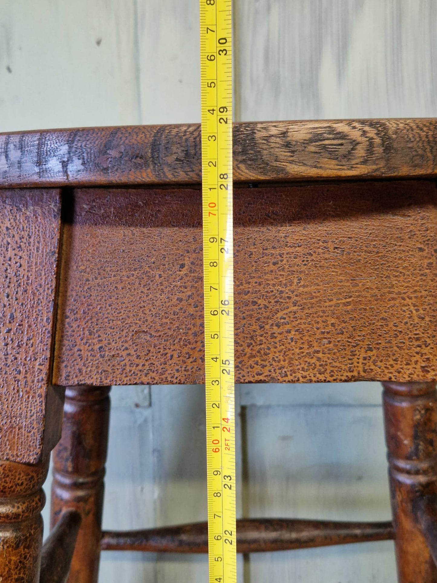 Vintage G. W. R Great Western Railway Signal Box Stool Tall Stool