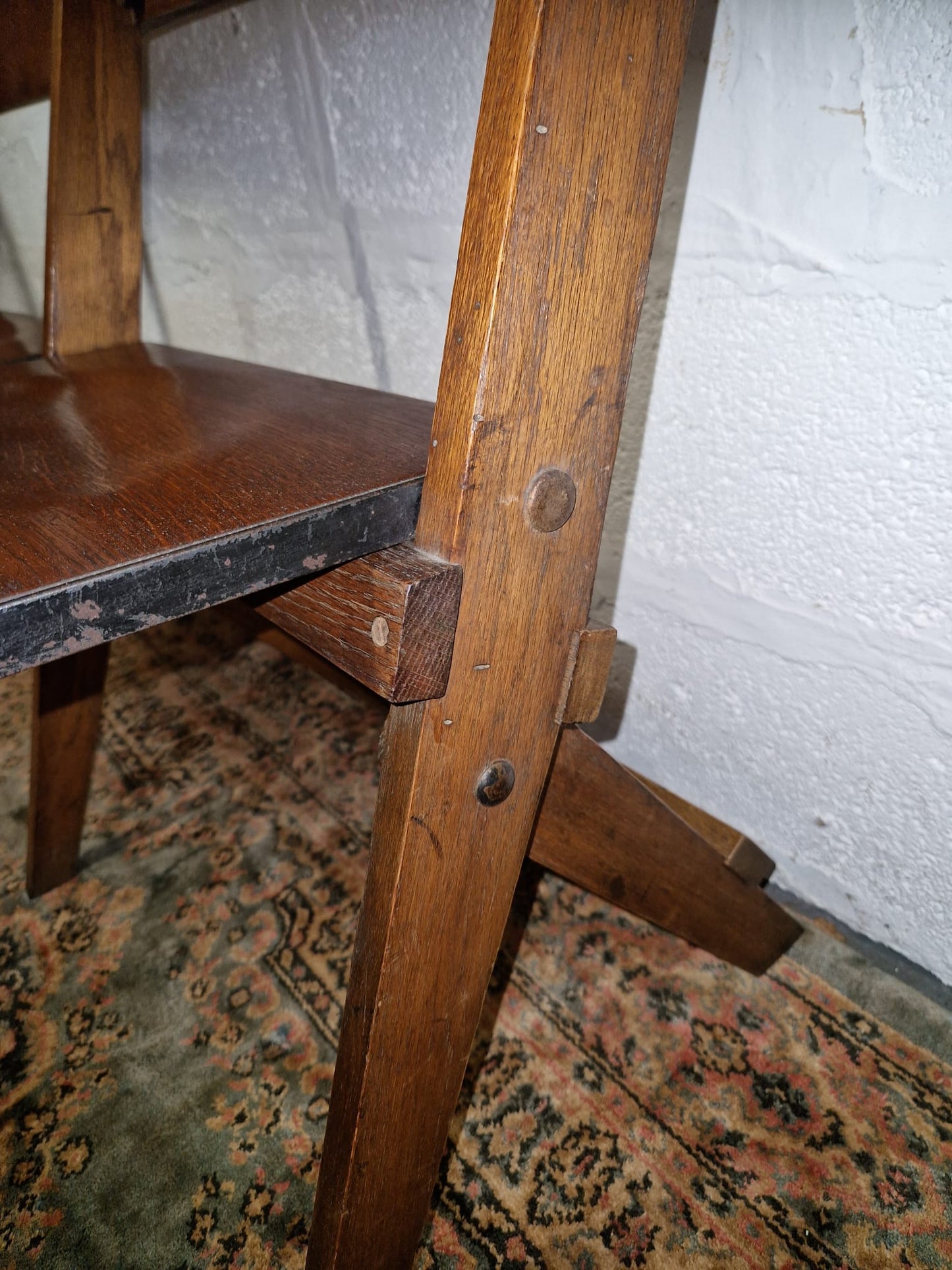 Vintage 1930s 2 Seater Folding Chairs