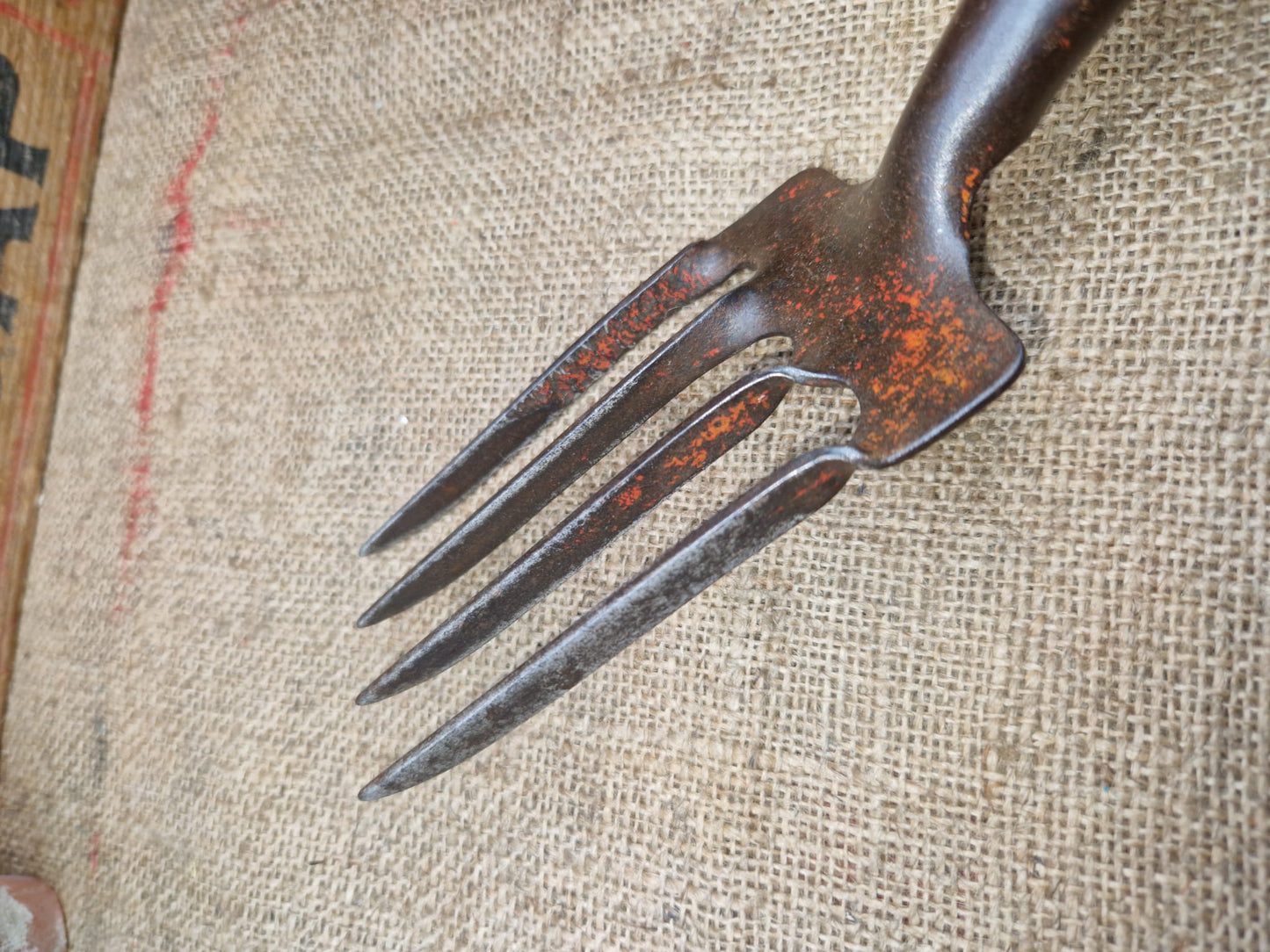 Vintage Brades Garden Hand Fork Dated 1940