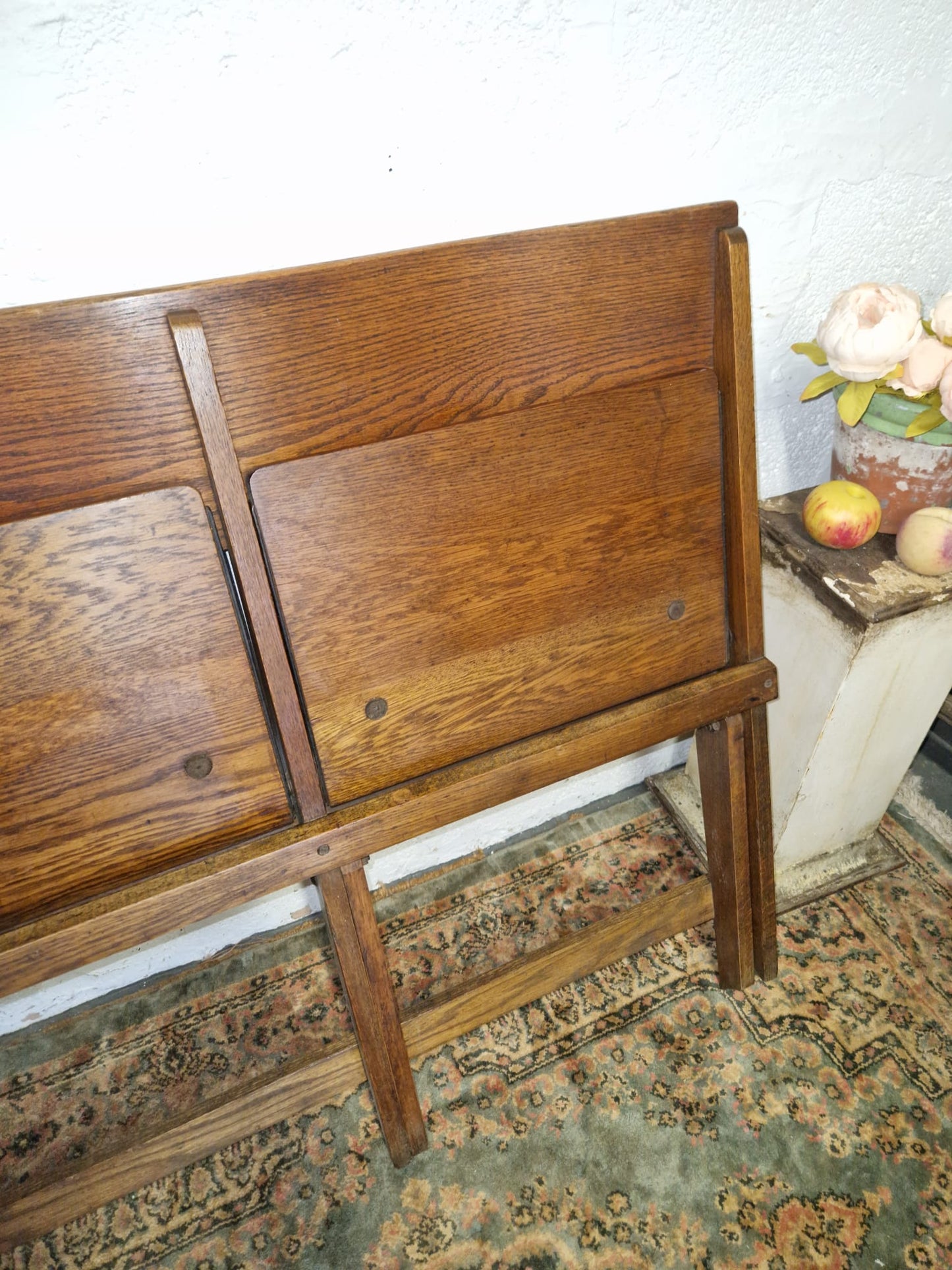 Vintage 1930s 3 Seater Folding Chairs