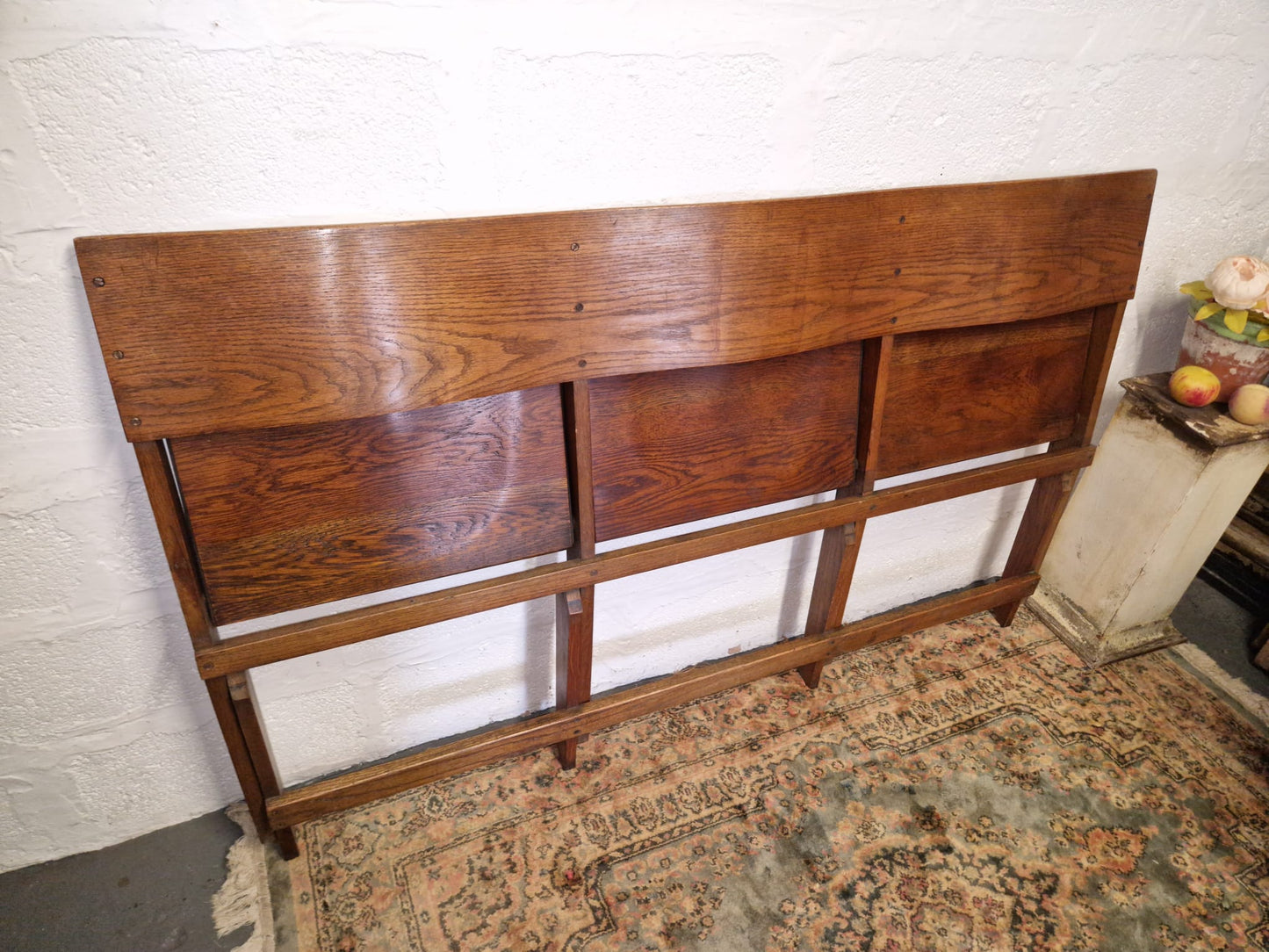 Vintage 1930s 3 Seater Folding Chairs