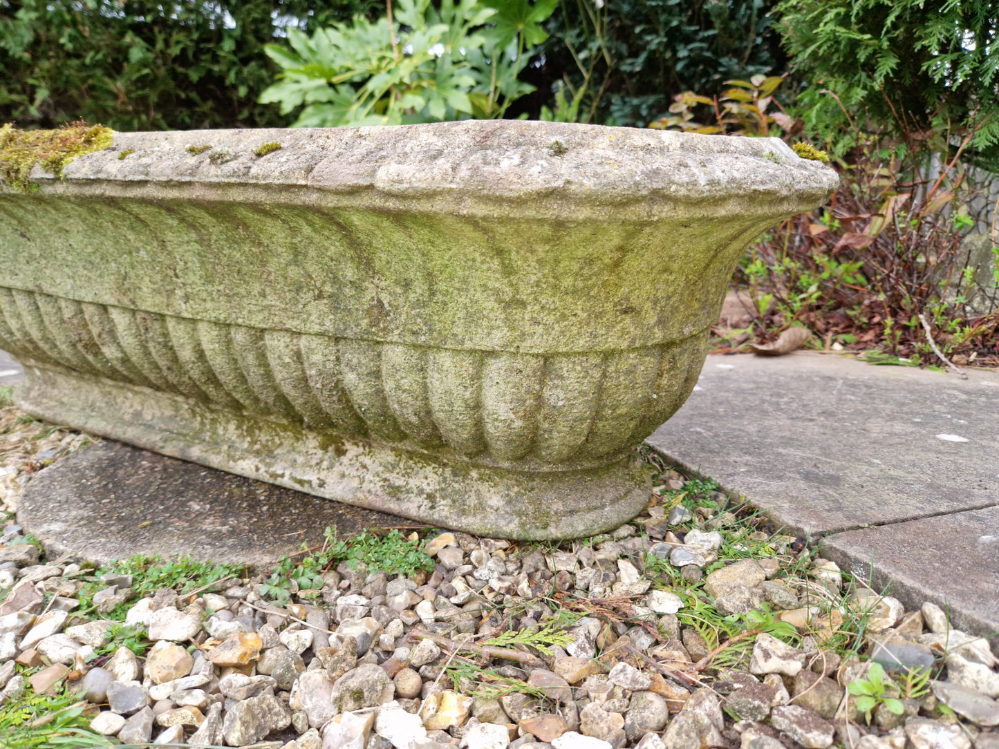 Beautiful Vintage Oval Garden Planter Trough