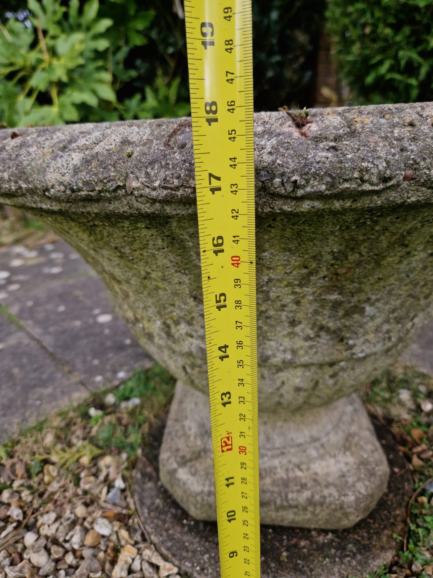 Beautiful Vintage Garden Urn Planter Trough