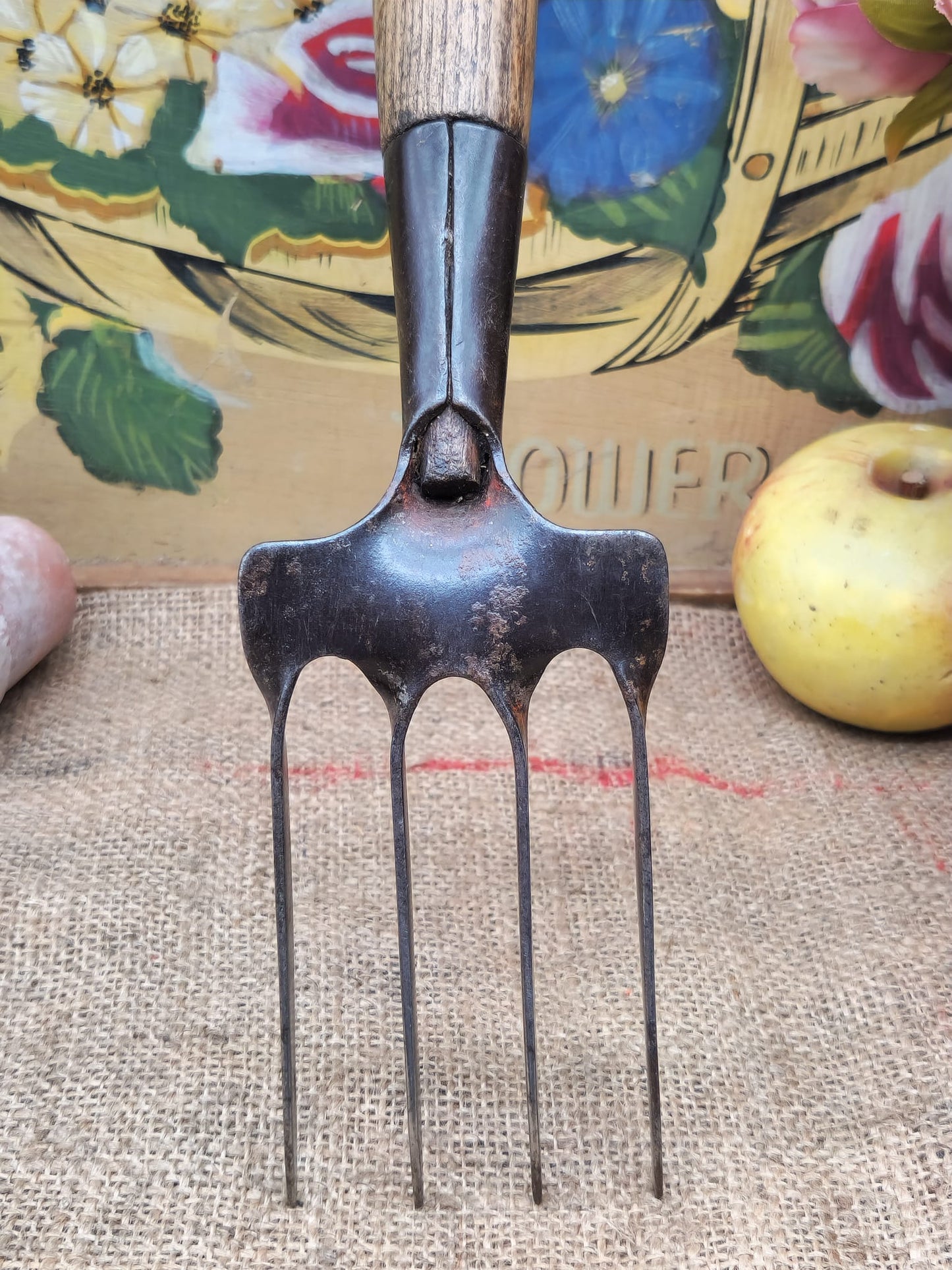 Vintage Brades Garden Hand Fork Dated 1940