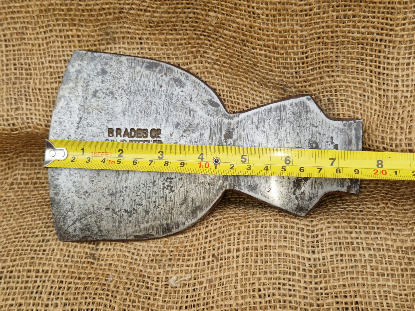 VINTAGE Brades Axe Head 2 1/2 LBS Head Only Brades Co