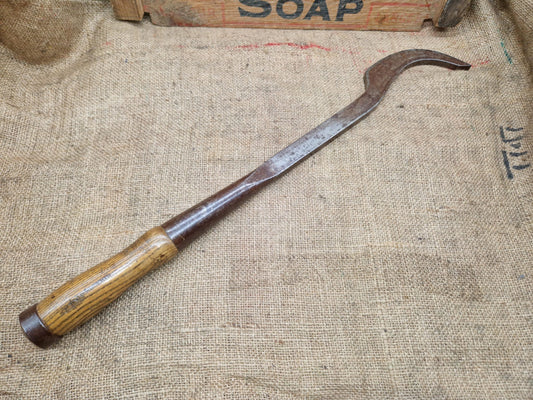 Vintage Chisel Swan Neck Mortice Chisel By Isaac Sorby Punch Long Woodworking