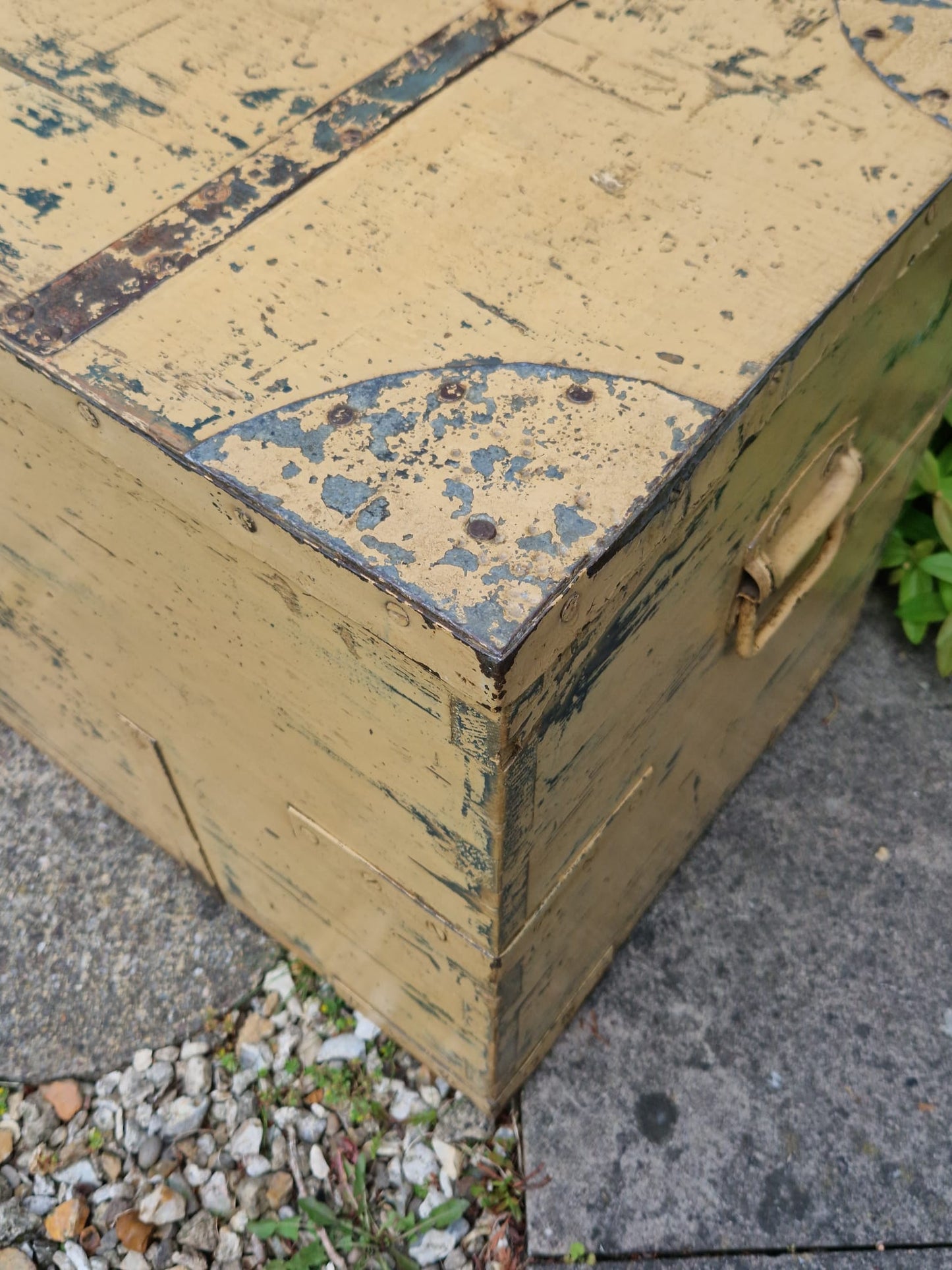 Vintage Pine Blanket Box