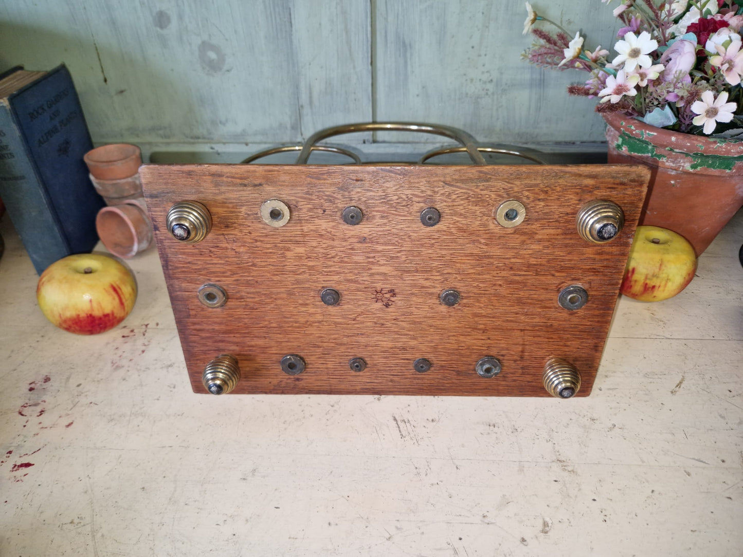 Antique William Tonks and Sons Magazine Rack