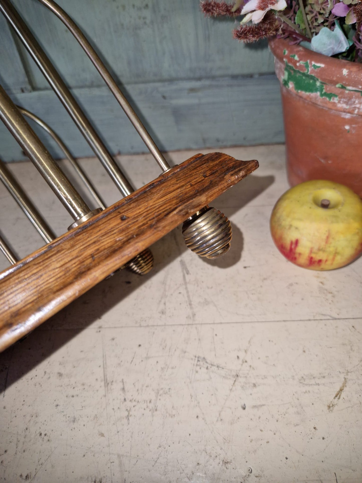 Antique William Tonks and Sons Magazine Rack