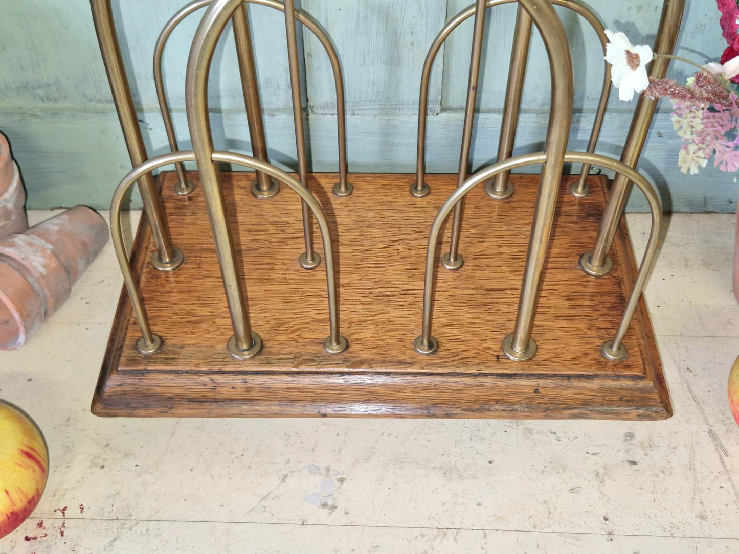 Antique William Tonks and Sons Magazine Rack