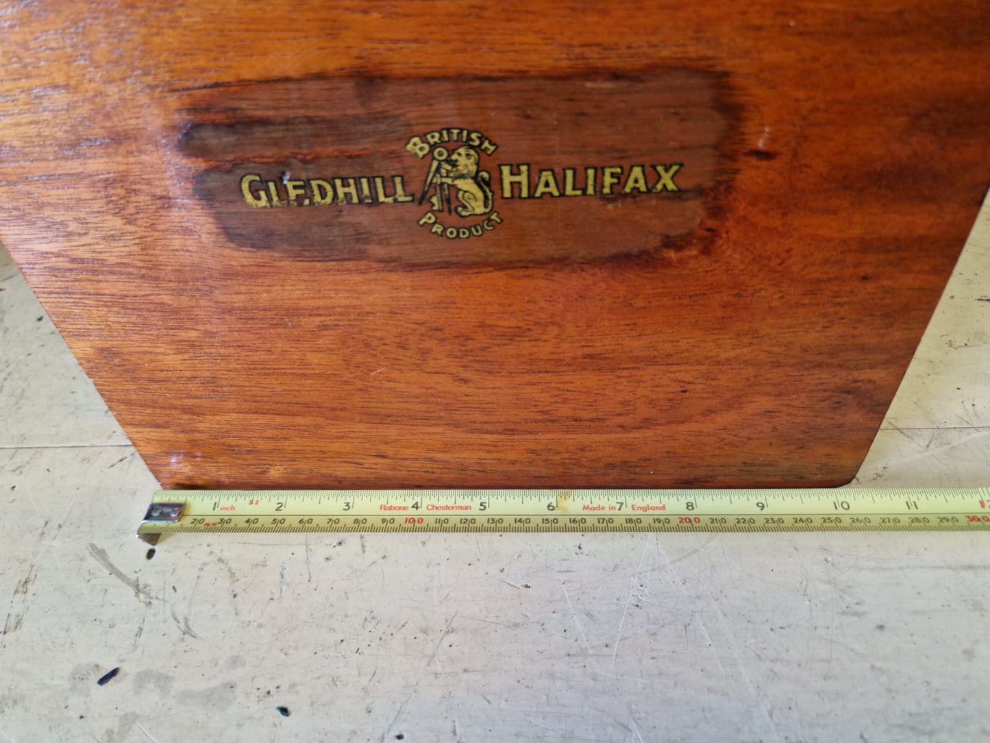 Antique Gledhill & Halifax Till Shop Till With Key Working Bell Haberdashery