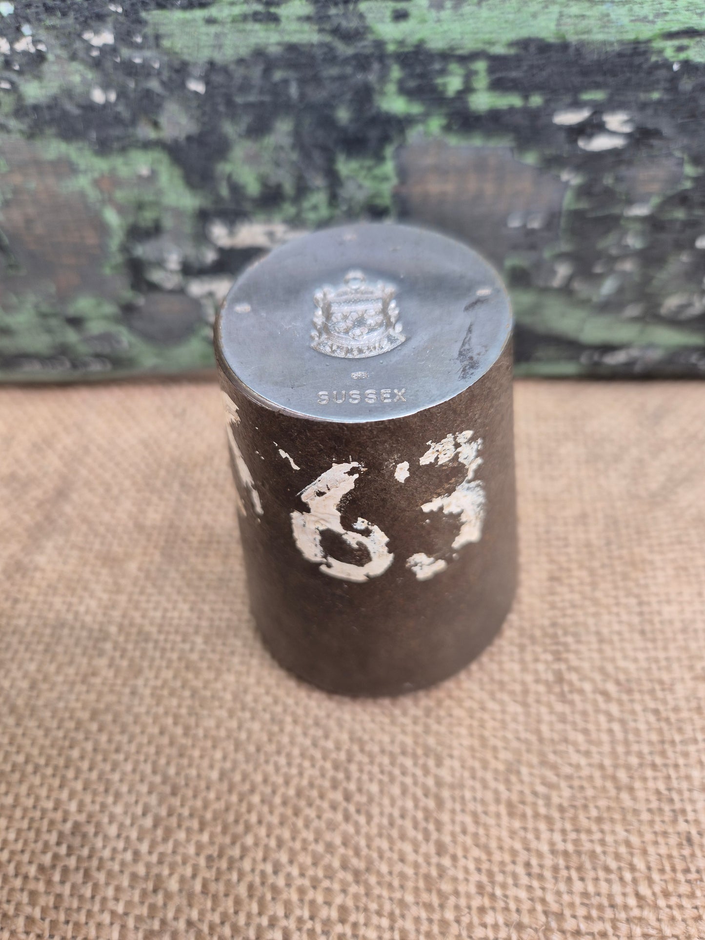 Vintage Silver Charm Making Die Stamp SUSSEX Industrial