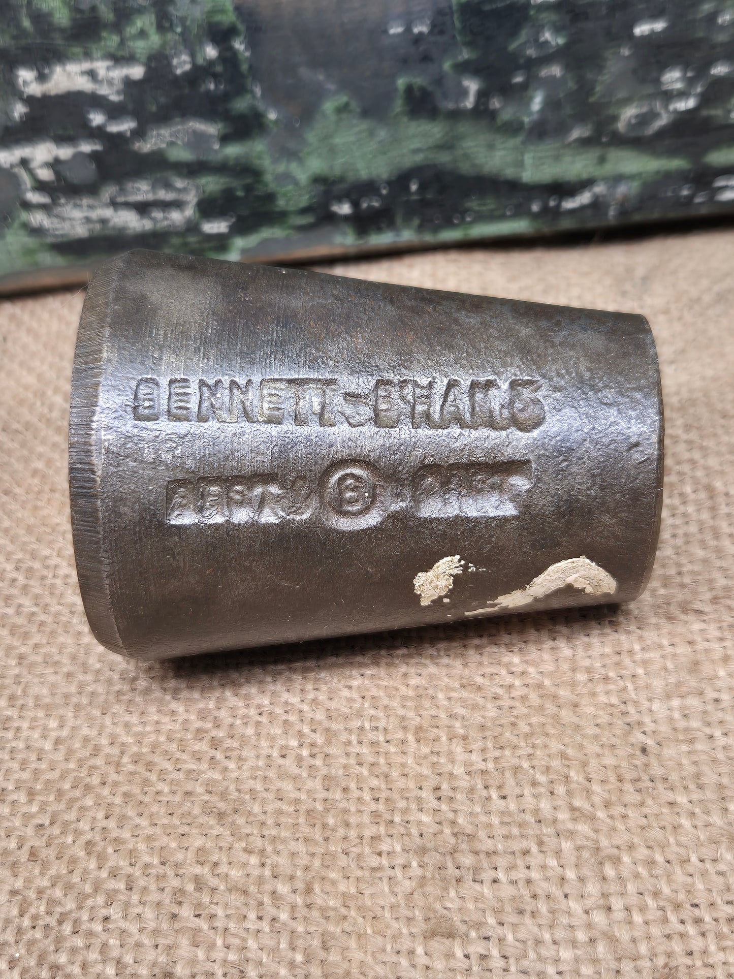 Vintage Silver Charm Making Die Stamp SUSSEX Industrial