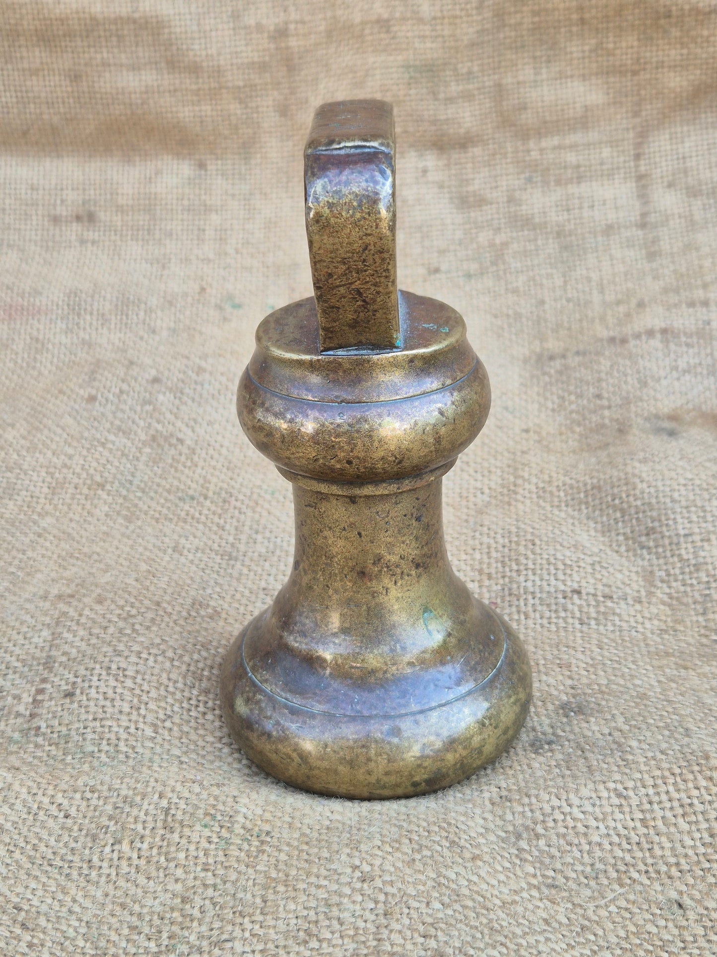 Vintage Avery Brass 4 Lb Bell Weight - Postage included