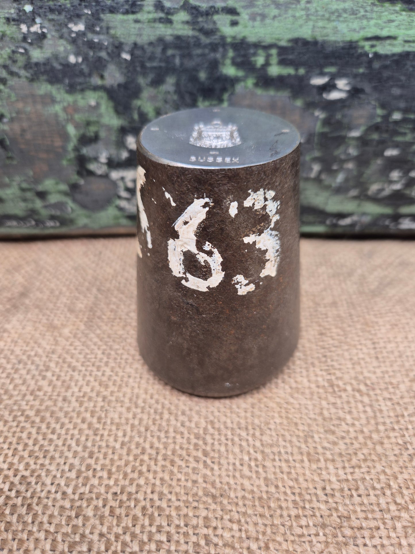 Vintage Silver Charm Making Die Stamp SUSSEX Industrial