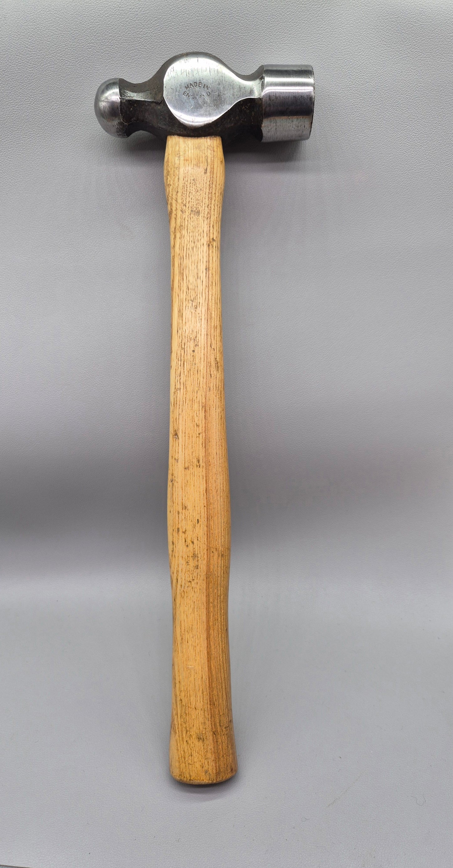 Whitehouse Ball Pein Hammer - 1 1/2 lb - Made In England Original Label Hedgehog