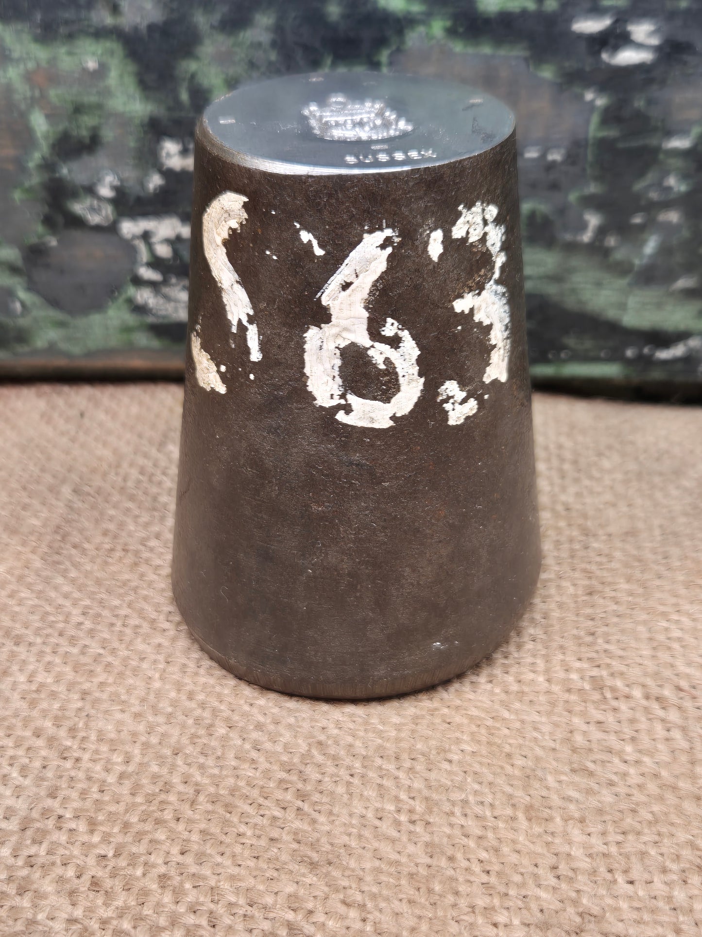 Vintage Silver Charm Making Die Stamp SUSSEX Industrial